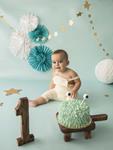 TABLA SMASH CAKE RUSTICA | 8665 | Atrezzo infantil diferente para tus sesiones