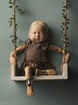 Columpio en las nubes cuerda con rama( newborn) | 13097 | Atrezzo infantil diferente para tus sesiones
