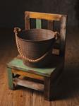 Silla vintage colores  | 11024 | Atrezzo infantil diferente para tus sesiones