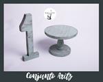 CONJUNTO SMASH CAKE ARITZ | 778 | Atrezzo infantil diferente para tus sesiones