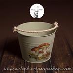 Cubo metálico decoupage | 7394 | Atrezzo infantil diferente para tus sesiones