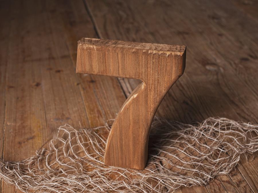 numero 7 | 11321 | Atrezzo infantil diferente para tus sesiones