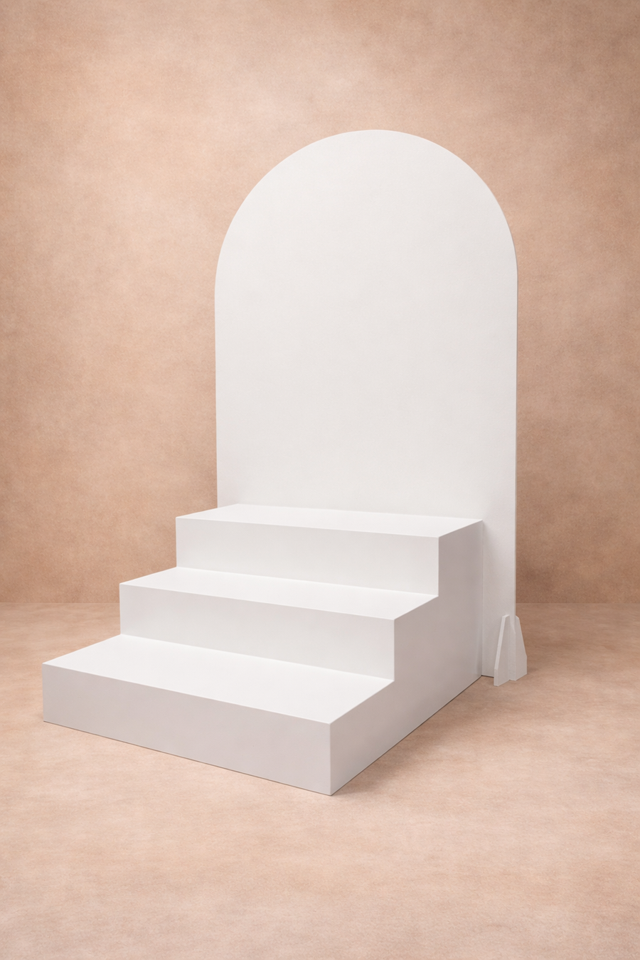 Escalera 3 peldaños + panel trasero reversible | 14397 | Atrezzo diferente para tus sesiones