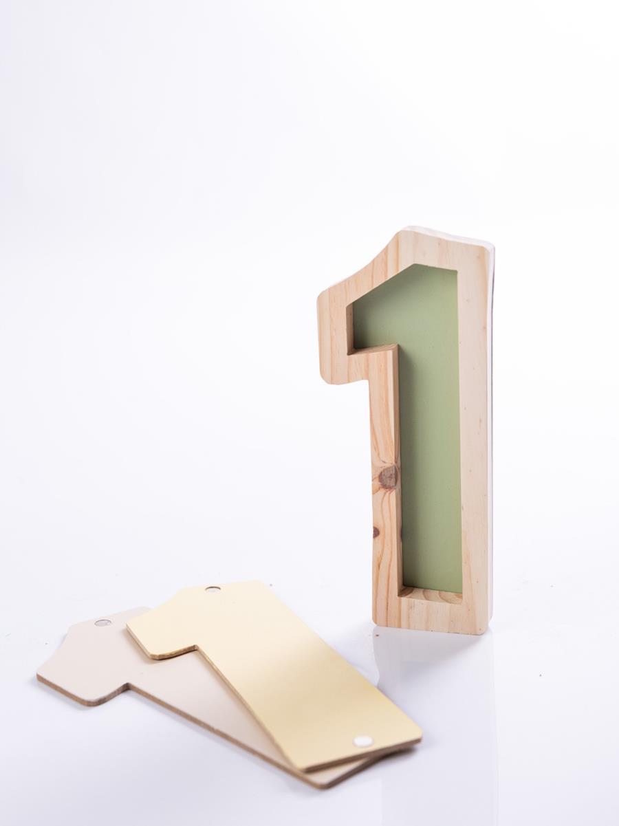 Numero 1 imantable  | 14314 | Atrezzo diferente para tus sesiones