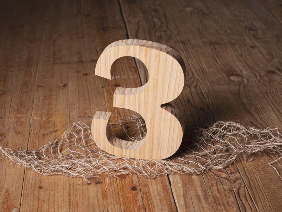 Numero 3 | 11182 | Atrezzo infantil diferente para tus sesiones