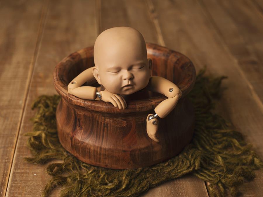 Cuenco forma newborn | 12607 | Atrezzo infantil diferente para tus sesiones