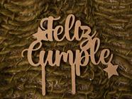 Topper feliz cumple | 12830 | Atrezzo diferente para tus sesiones