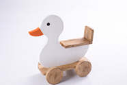 Pato goma Correpasillos blanco  | 14395 | Atrezzo diferente para tus sesiones