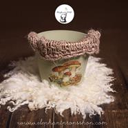 Cubo metálico decoupage | 7394 | Atrezzo infantil diferente para tus sesiones