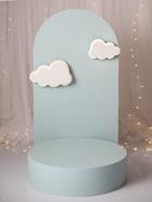 Panel smash cake nubes iluminadas | 13989 | Atrezzo infantil diferente para tus sesiones