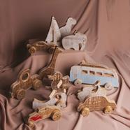 pack figuras  de madera  | 9380 | Atrezzo infantil diferente para tus sesiones