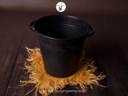 cubo negro old metal personalizable | 5005 | Atrezzo infantil diferente para tus sesiones