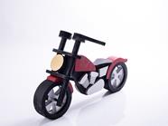 Moto custom negra/roja | 14357 | Atrezzo diferente para tus sesiones