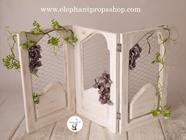 Biombo clásico enrejado  | 7850 | Atrezzo infantil diferente para tus sesiones