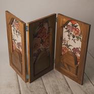 Biombo clasico tapizado   | 9562 | Atrezzo infantil diferente para tus sesiones