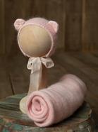 Conjunto de wrap y capota de lana  | 13315 | Atrezzo infantil diferente para tus sesiones