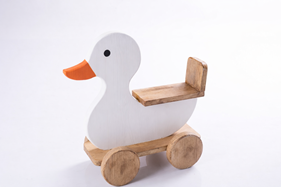 Pato goma Correpasillos blanco  | 14395 | Atrezzo diferente para tus sesiones