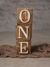 Dados ONE y TWO | 13858 | Atrezzo infantil diferente para tus sesiones