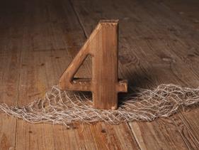 Numero 4 | 11216 | Atrezzo infantil diferente para tus sesiones