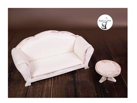 Sofa newborn mas Mesita | 8833 | Atrezzo infantil diferente para tus sesiones