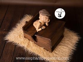 Pupitre newborn vintage | 8317 | Atrezzo infantil diferente para tus sesiones