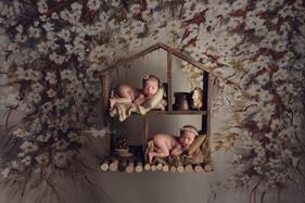 Casita gemelos  | 11834 | Atrezzo infantil diferente para tus sesiones