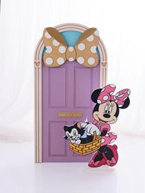 Puerta minnie  | 14112 | Atrezzo infantil diferente para tus sesiones