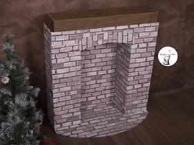 Chimenea ladrillos | 30 | Atrezzo infantil diferente para tus sesiones