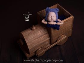 Locomotora newborn | 7738 | Atrezzo diferente para tus sesiones