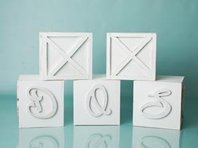 pack 3 cubos de posado | 11711 | Atrezzo infantil diferente para tus sesiones