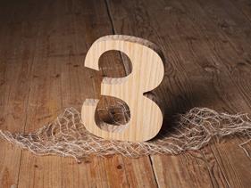 Numero 3 | 11182 | Atrezzo infantil diferente para tus sesiones