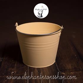 Cubo metálico  | 7338 | Atrezzo infantil diferente para tus sesiones