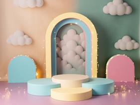 Decorado rainbow  | 14091 | Atrezzo infantil diferente para tus sesiones