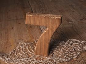 numero 7 | 11321 | Atrezzo infantil diferente para tus sesiones