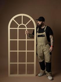 Ventana medio punto clásica  | 13352 | Atrezzo infantil diferente para tus sesiones