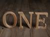Letras ONE | 13826 | Atrezzo diferente para tus sesiones