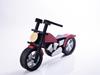 Moto custom negra/roja | 14357 | Atrezzo diferente para tus sesiones