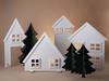 Set casas + Arboles | 13763 | Atrezzo diferente para tus sesiones